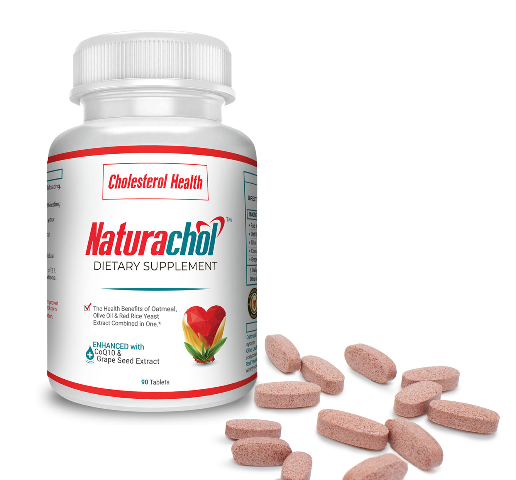 Herbal Natural Cholesterol Lowering Supplements Naturachol 9693