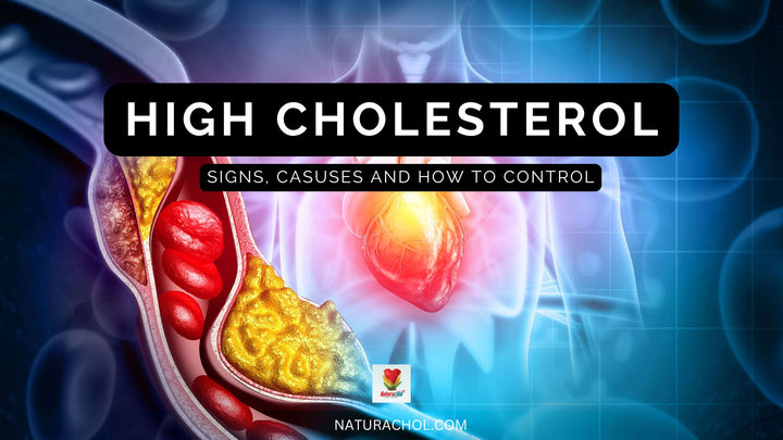 What are the signs, Causes and how to control high cholesterol,